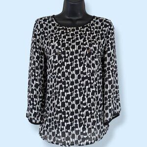 Vintage Cynthia Rowley Sheer Blouse